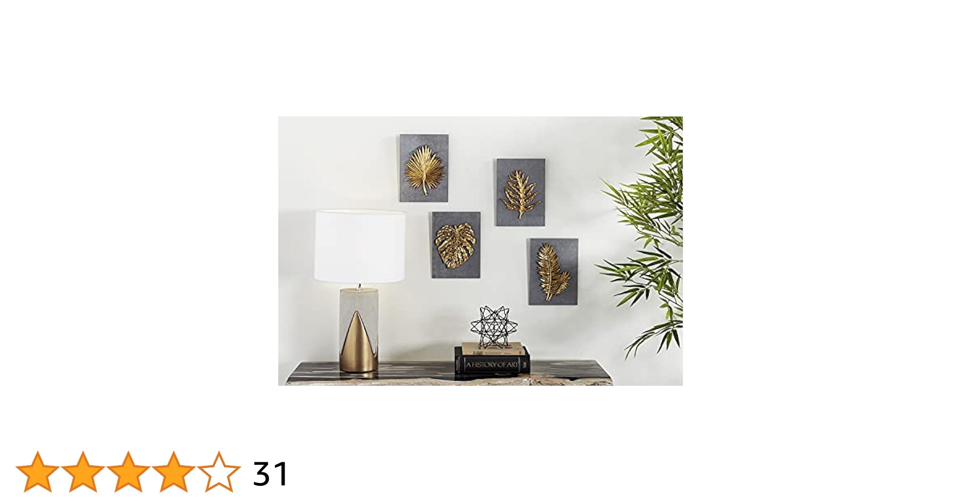 極上 根付 天然素材 アンティーク Amazon.com: Deco 79 Cement Stone Leaf Home Wall Decor Framed